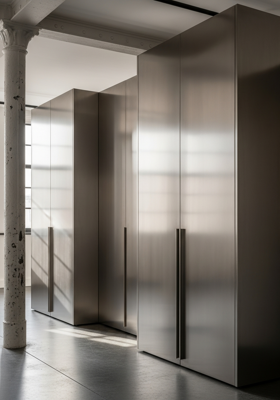 Fadior Tribeca Cast-Iron Penthouse — walk-in wardrobe system