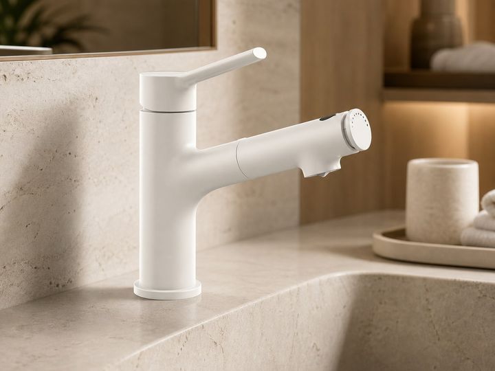 Basin styled in a FADIOR HOME interior setting