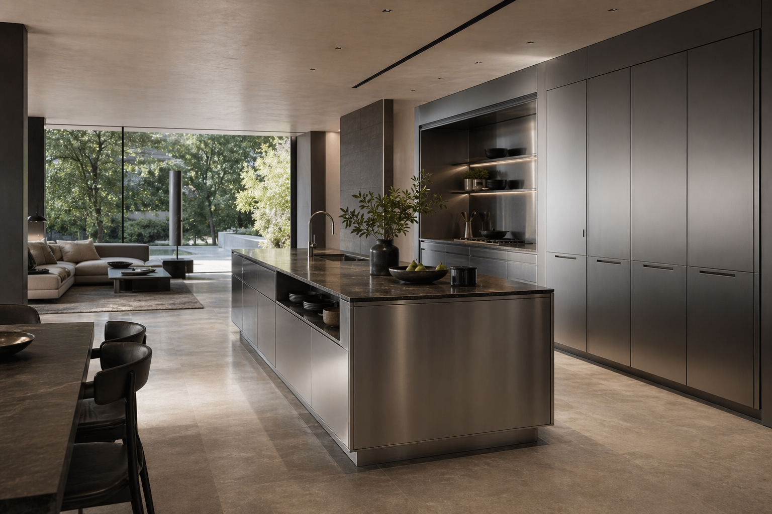 Fadior Abyss Kitchen Suite — lifestyle setting with natural light and residential styling