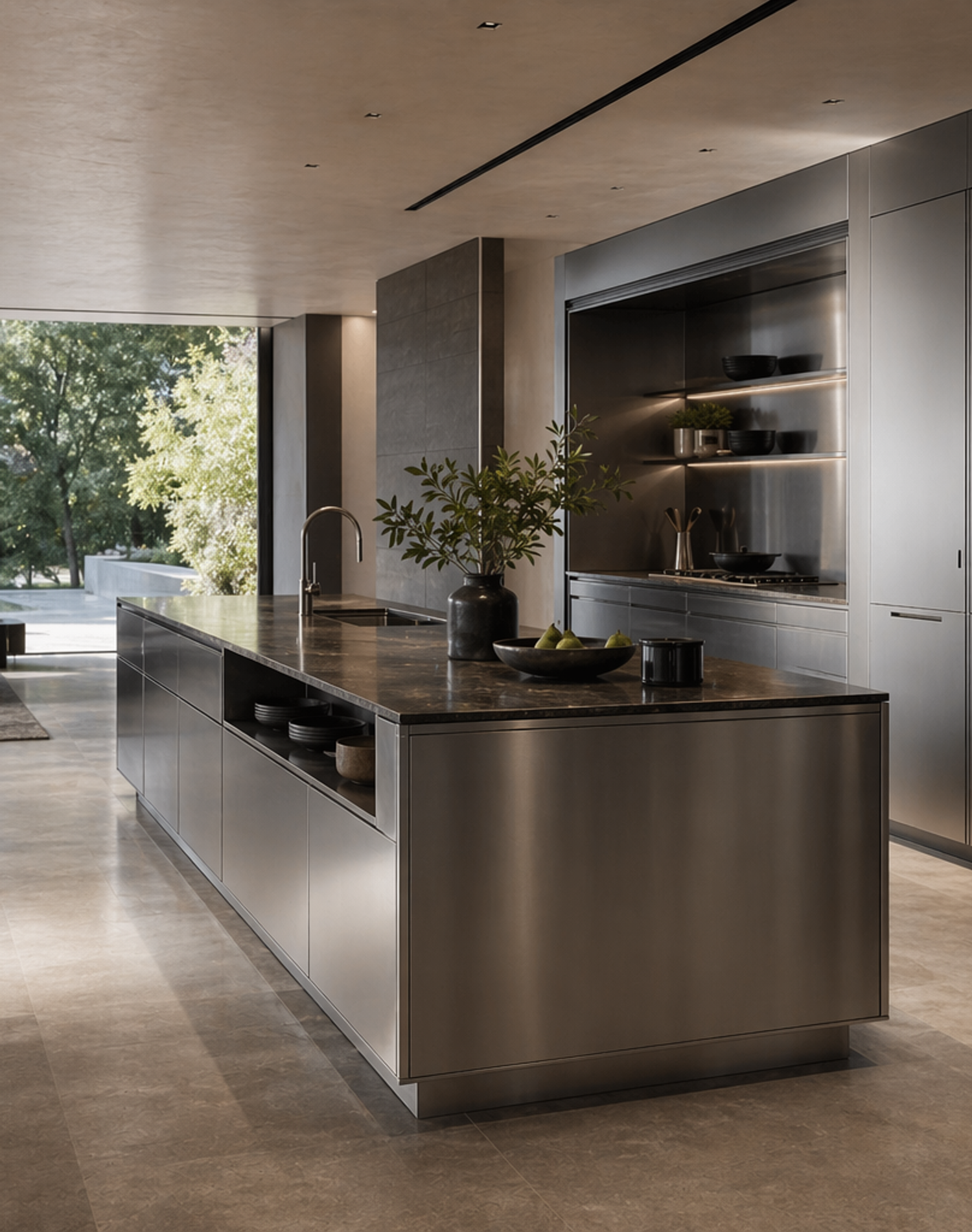 Fadior Abyss Kitchen Suite — lifestyle setting with natural light and residential styling