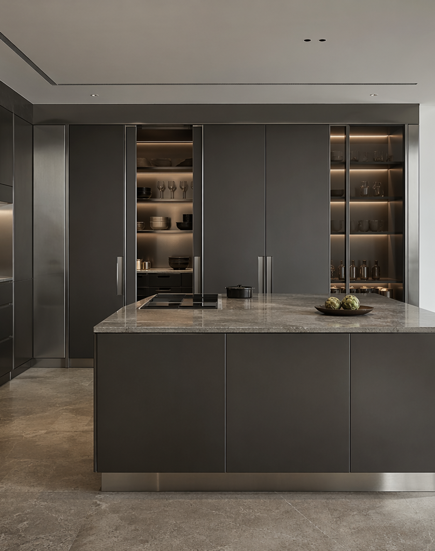 Fadior Abyss Kitchen Suite — interior room context showing cabinet integration