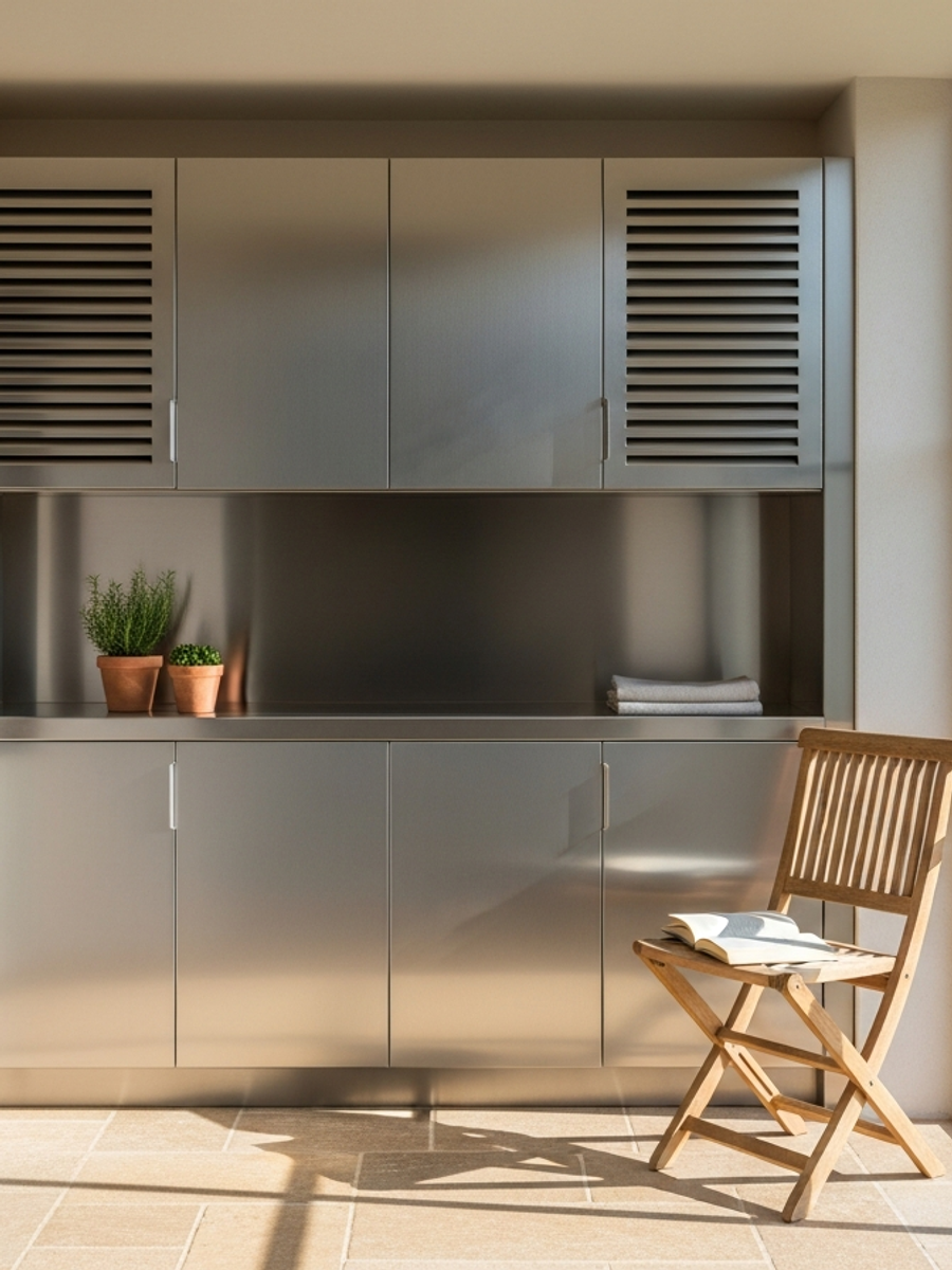 Fadior Balcony — premium stainless steel cabinetry