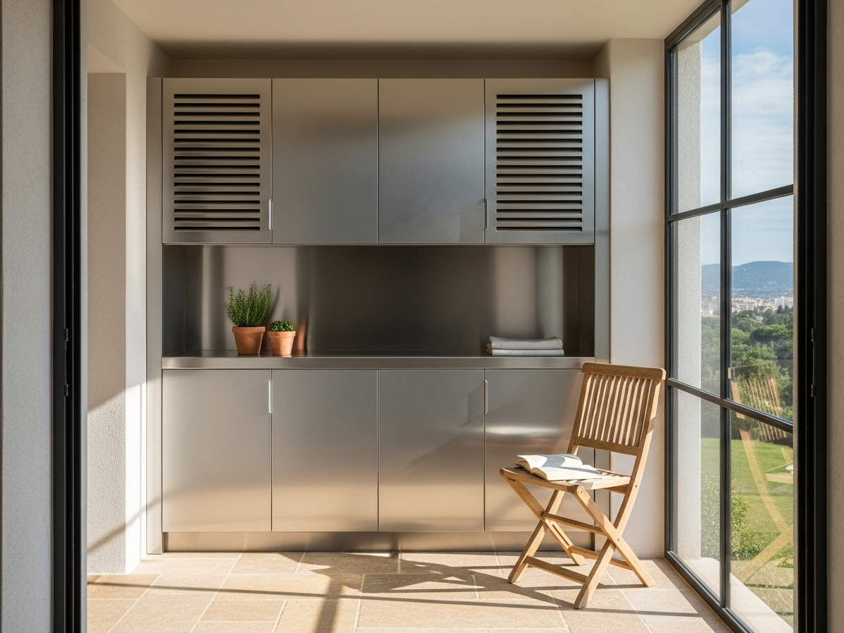Fadior Balcony — premium stainless steel cabinetry
