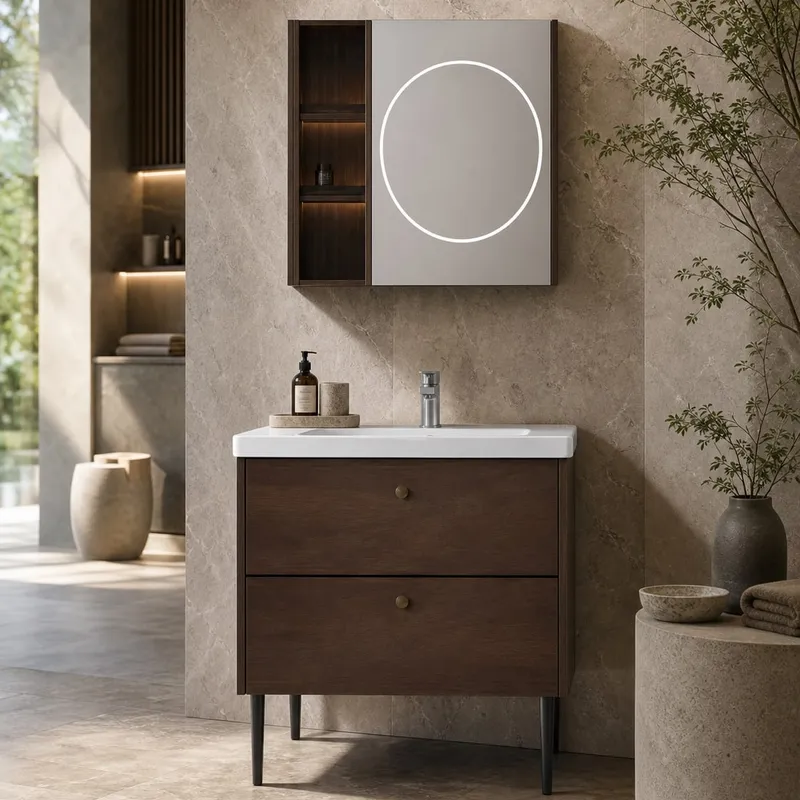 Smart-Mirror Eco Drawer Vanity 800×485×600 mm