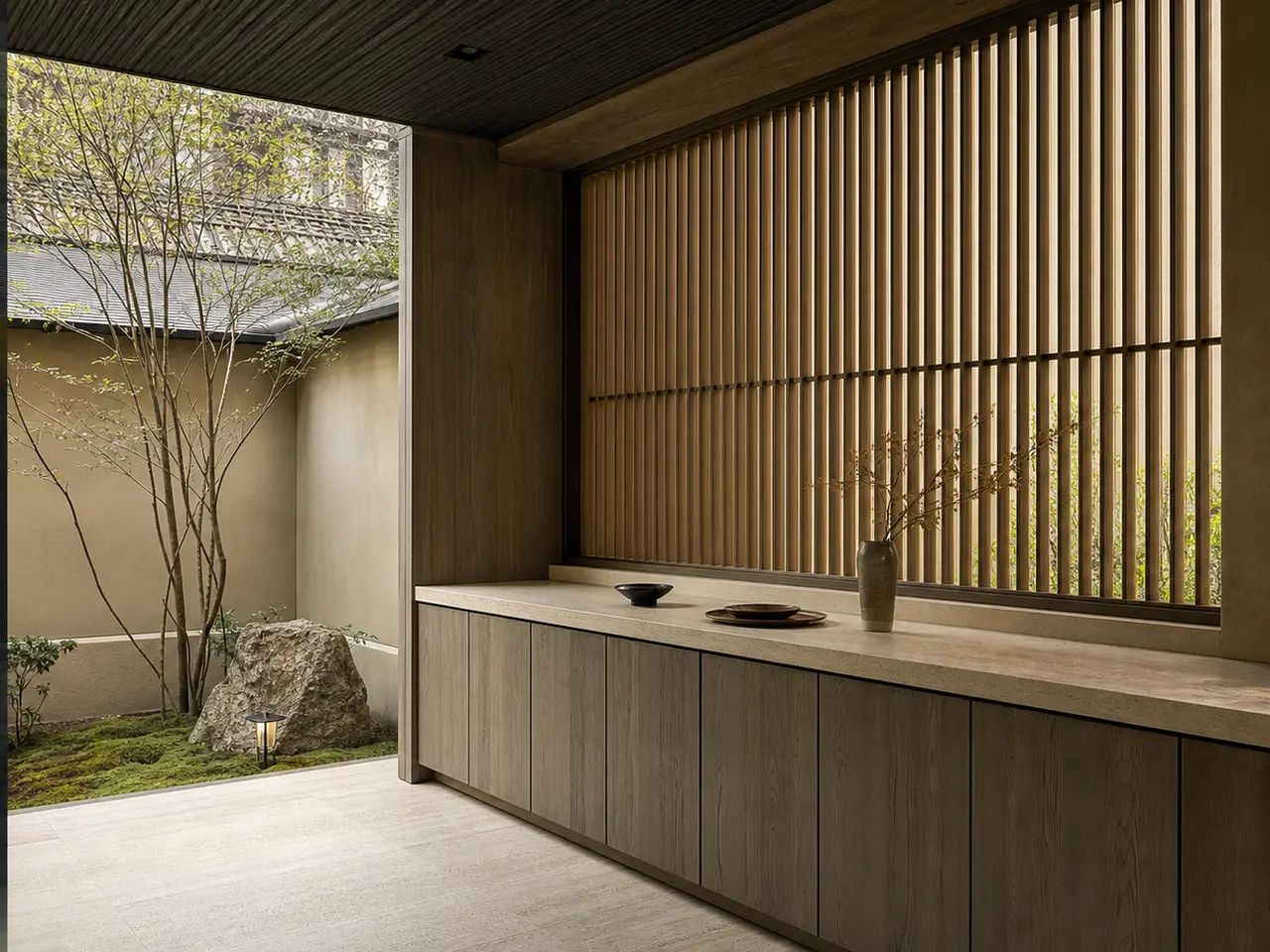 Fadior Dusk Balcony Suite with Calacatta Breakfast Rail — 304 stainless steel balcony system, front view