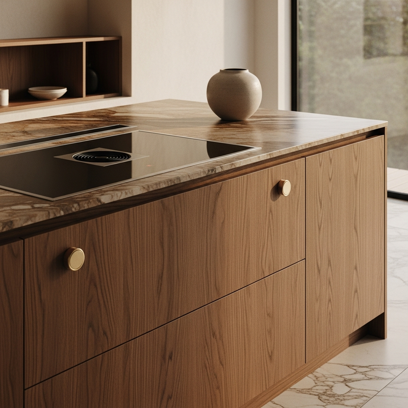 304 Stainless Steel vs Wood Cabinets: Defining Real Durability in Residential Architecture gallery image 2