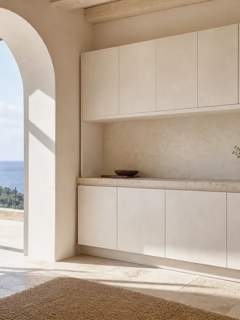 Suite de Entrada Ecliptic con Mueble de Llegada con Repisa para Paquetes