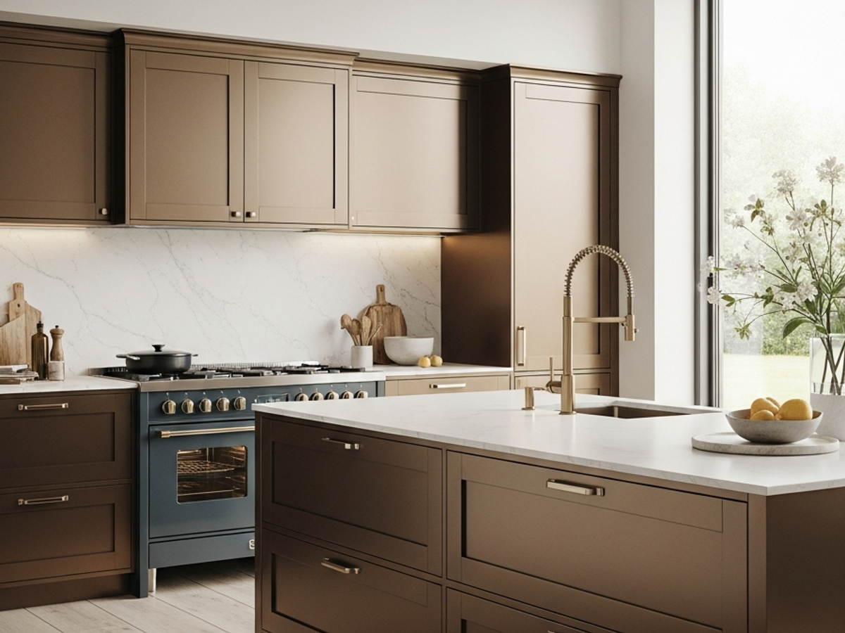 Fadior Abyss Kitchen Suite — 304 stainless steel kitchen system, front view
