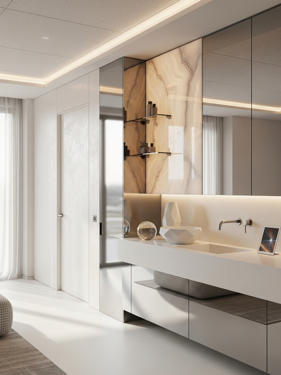 Fadior Interior Door — premium stainless steel cabinetry