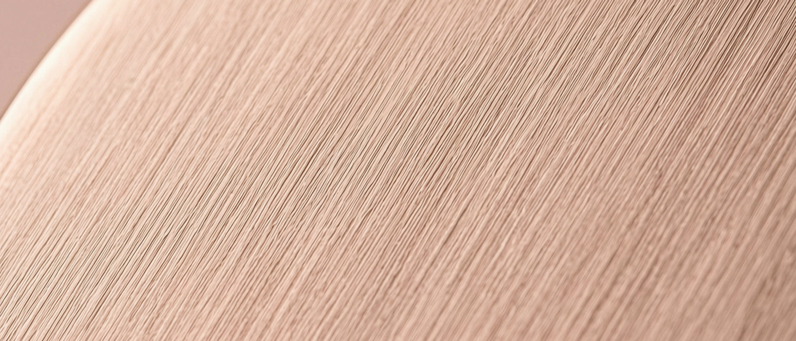 Close-up macro texture of PVD Rose Gold Finish