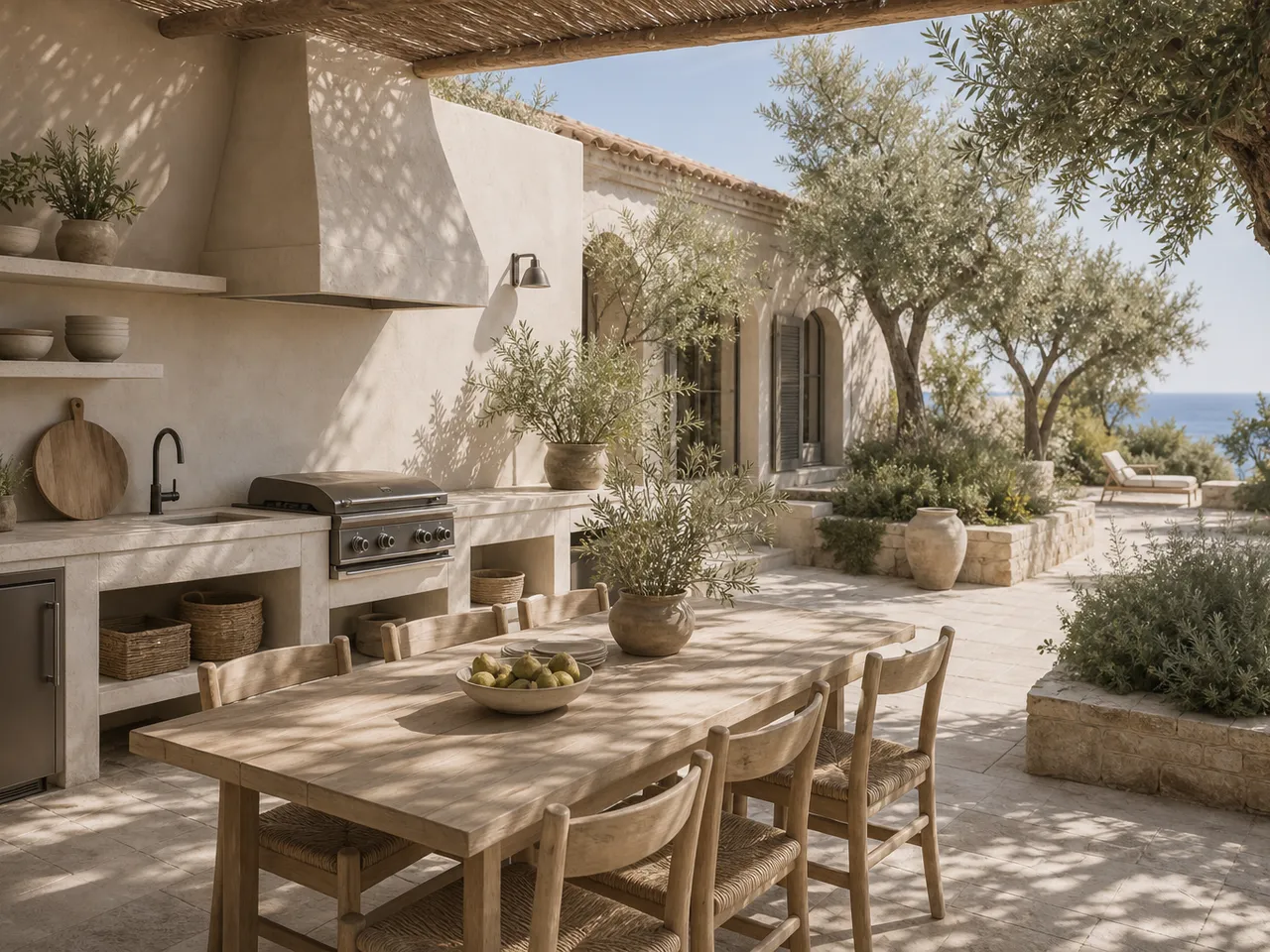 Diseño de Cocina Exterior para Calor, Humedad y Uso a Largo Plazo — editorial de Fadior sobre mobiliario en acero inoxidable 304