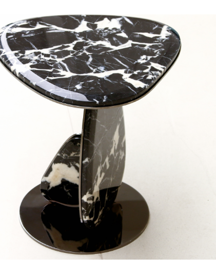 Marble Side Table product photo for FADIOR HOME shop