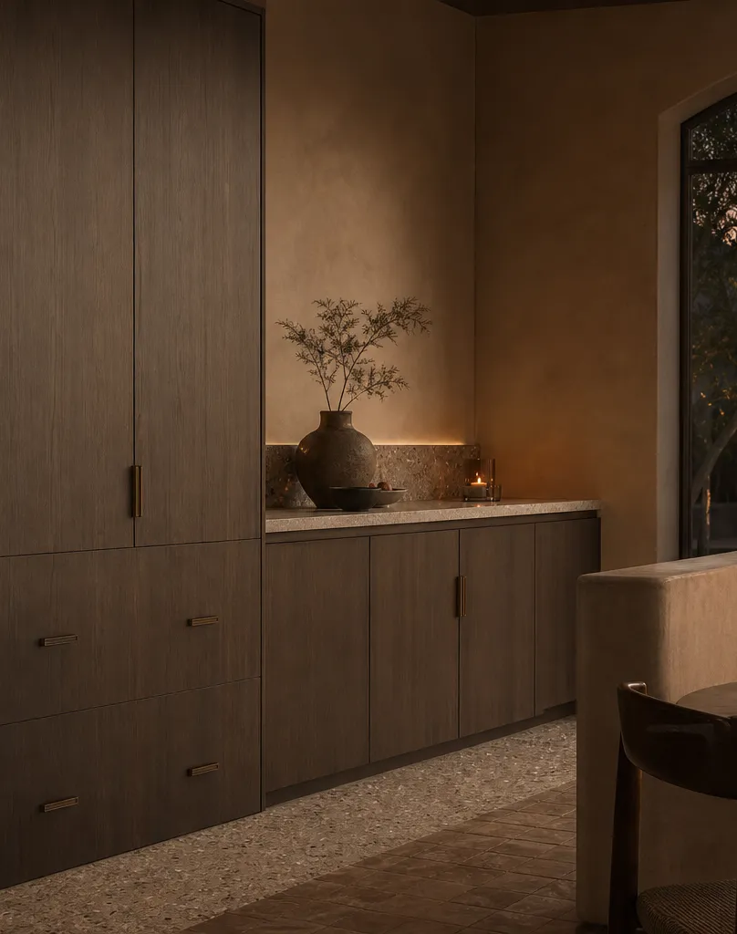 Suite de Cocina Riviera con Muro de Preparación para Desayunos Atrium perspectiva interior