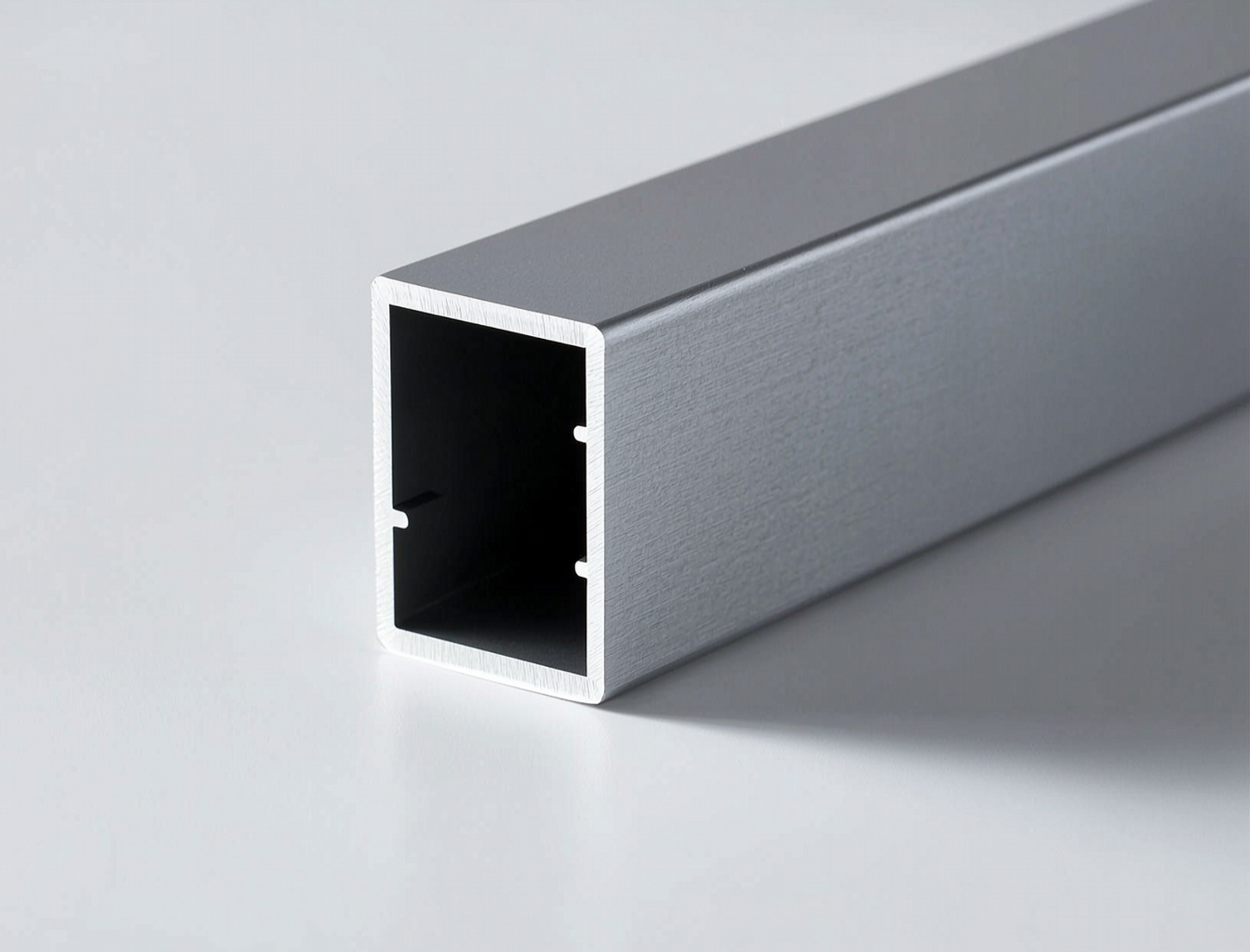 6063 Aluminum Alloy Extrusion Profile in natural light — Fadior