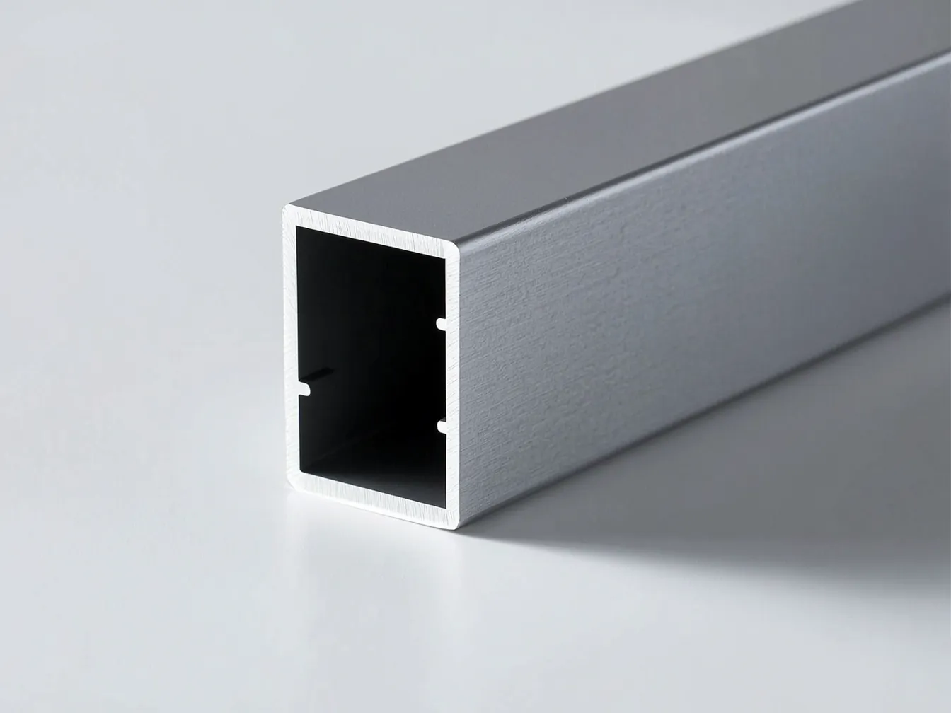 6063 Aluminum Alloy Extrusion Profile in natural light — Fadior