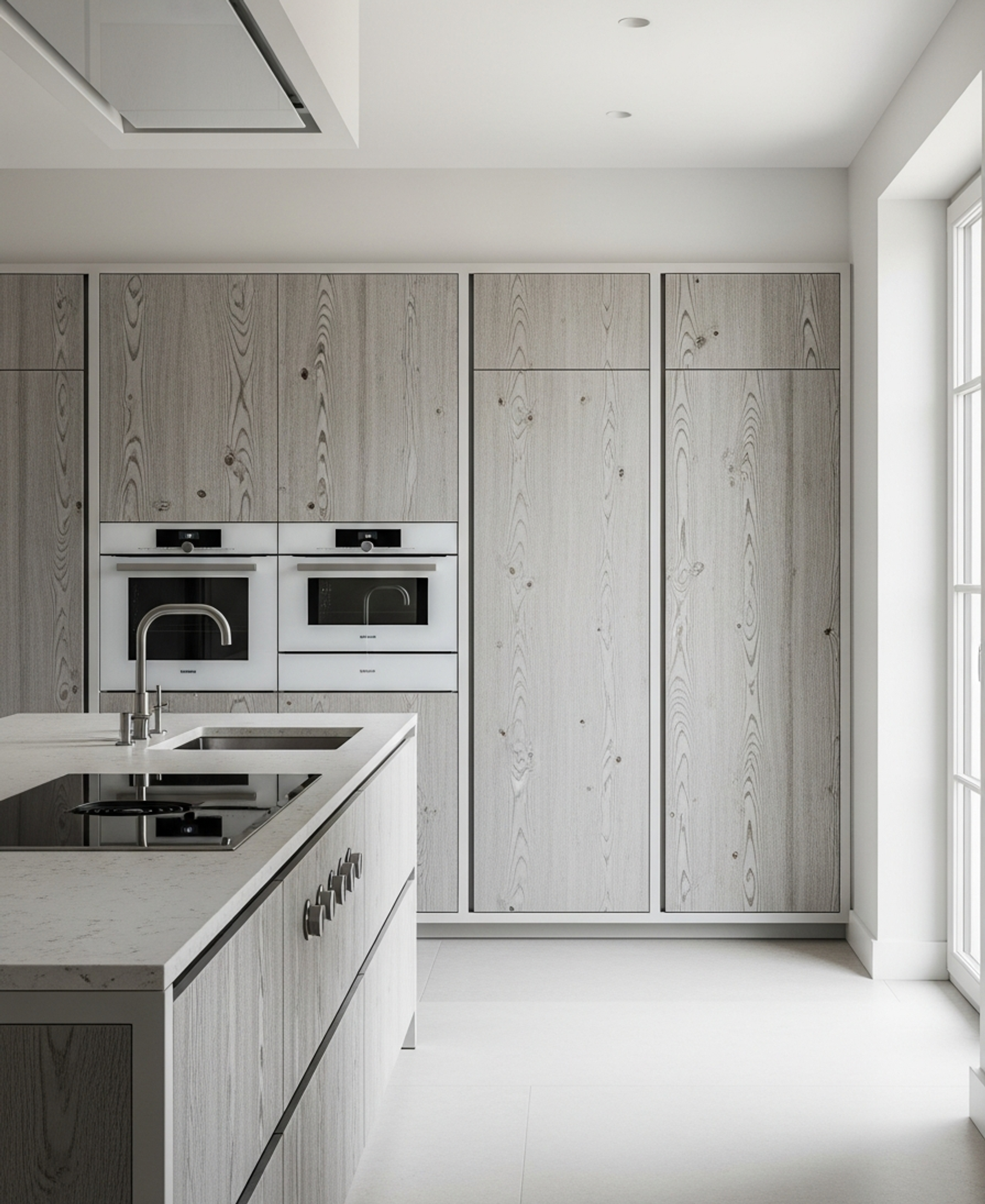 Fadior Abyss Kitchen Suite — 304 stainless steel kitchen system, front view