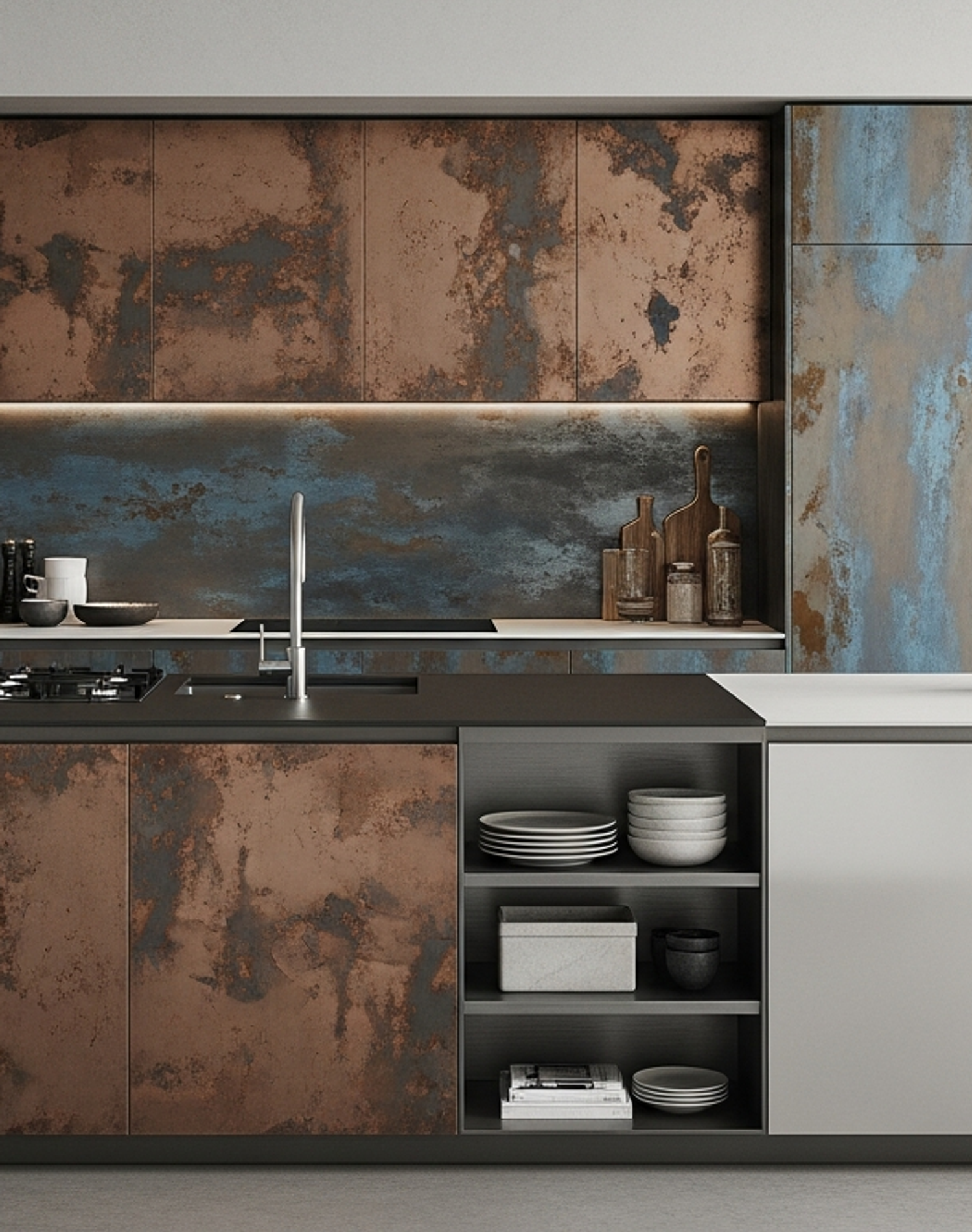 Fadior Abyss Kitchen Suite — lifestyle setting with natural light and residential styling