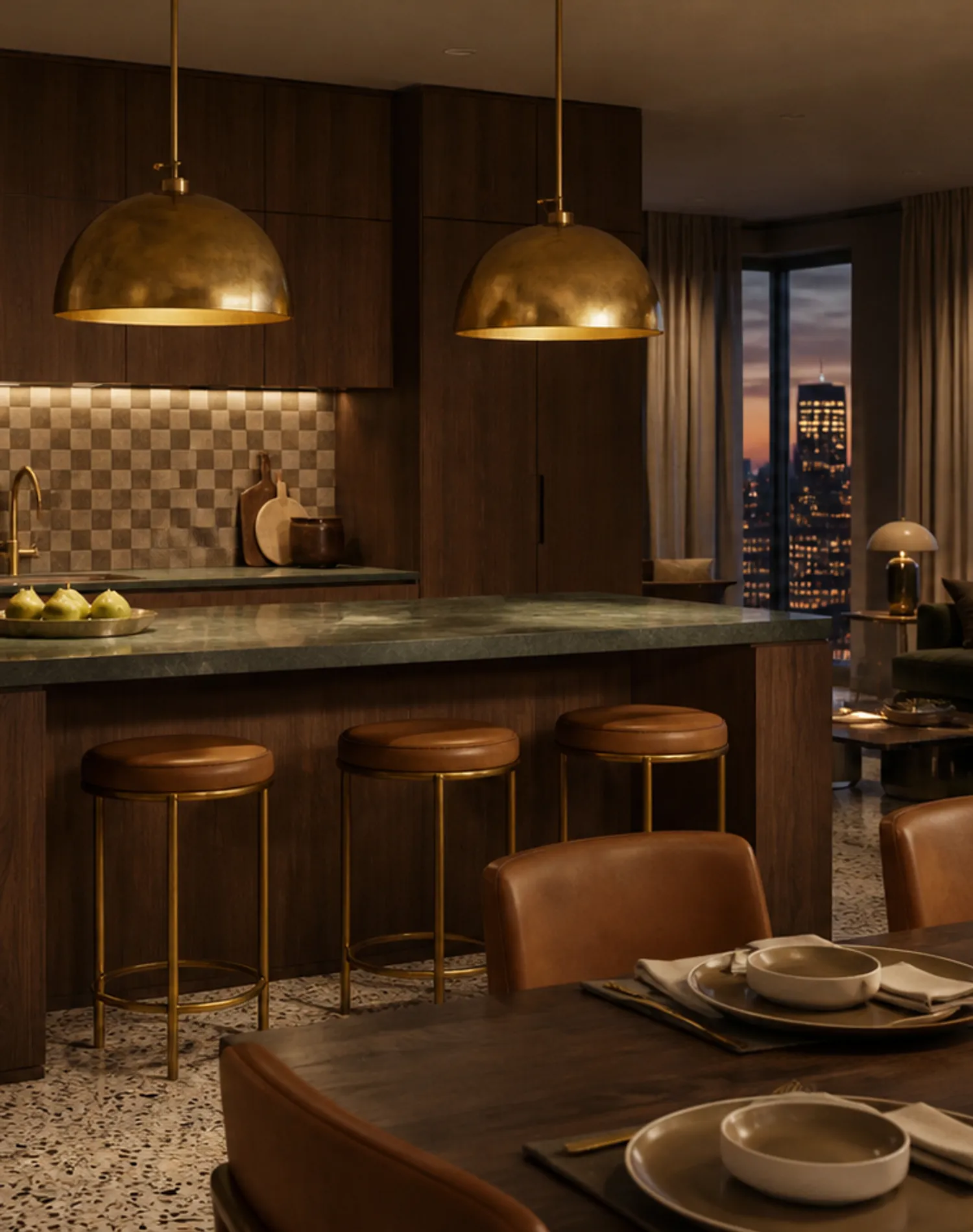 Fadior Forge Kitchen Suite with GCC Specification Spine — lifestyle setting with natural light and residential styling