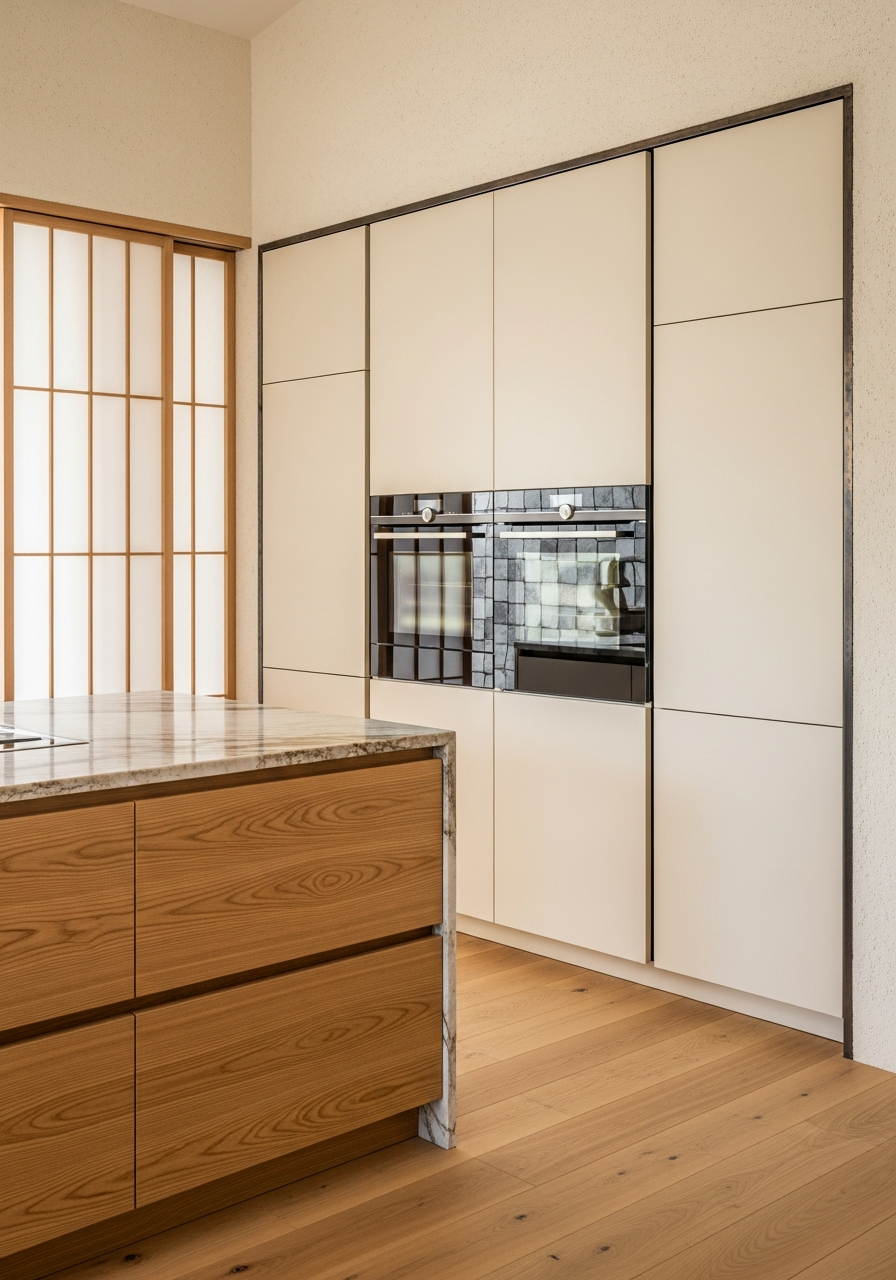 Fadior Terrena Kitchen Suite — 304 stainless steel kitchen system, front view