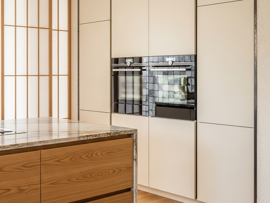 Fadior Terrena Kitchen Suite — 304 stainless steel kitchen system, front view
