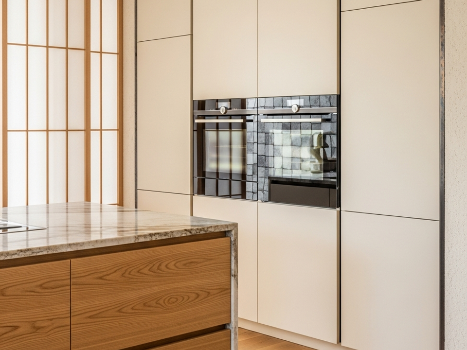 Fadior Terrena Kitchen Suite — 304 stainless steel kitchen system, front view