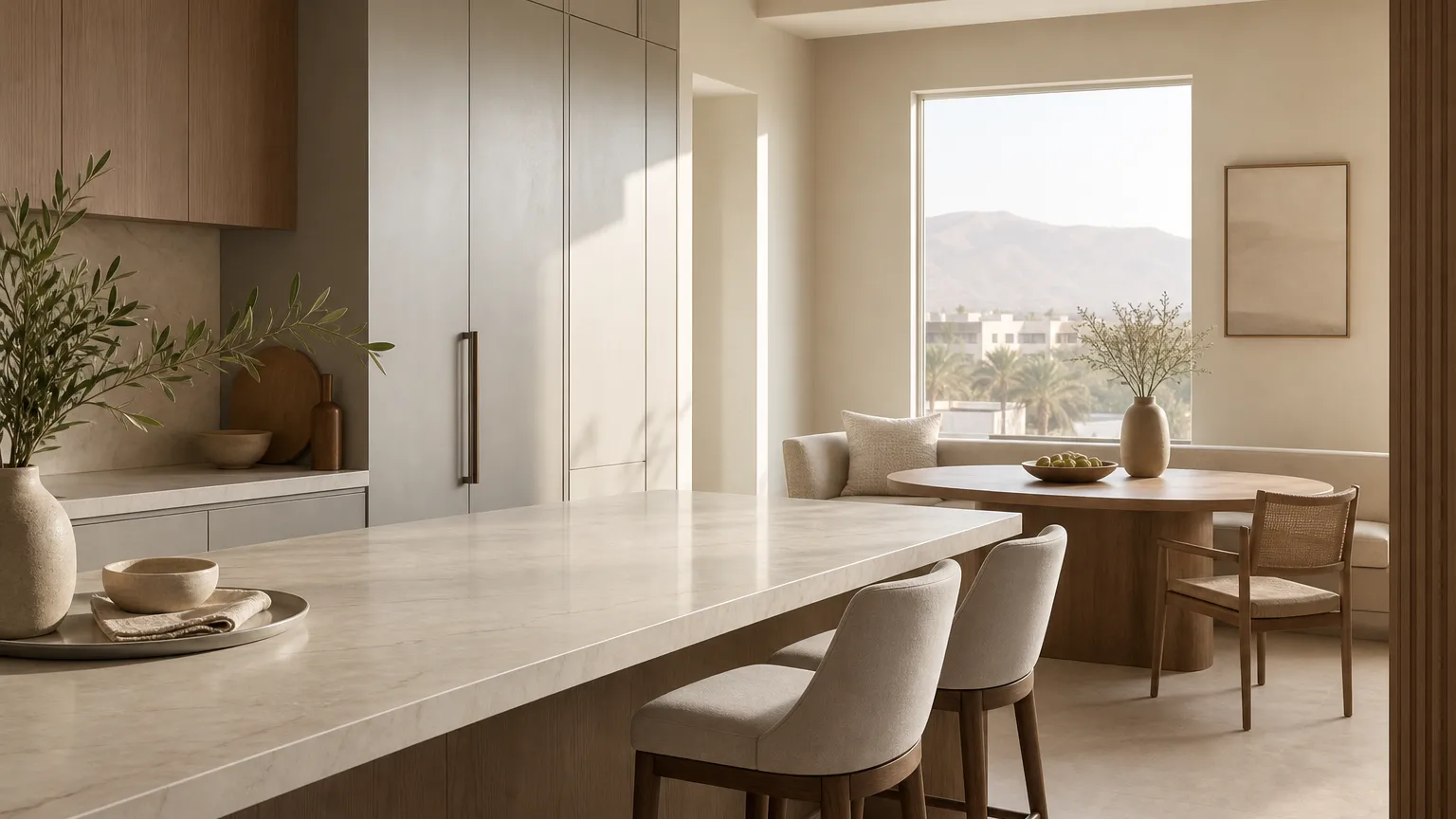 Materiales de superficie sólida para cocinas