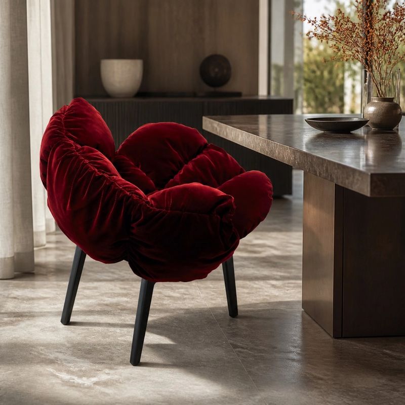 Dining Chair (Ash wood frame) styled in a FADIOR HOME interior setting