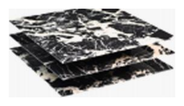 Stone-Top Coffee Table 1000*1000*320 product photo for FADIOR HOME shop
