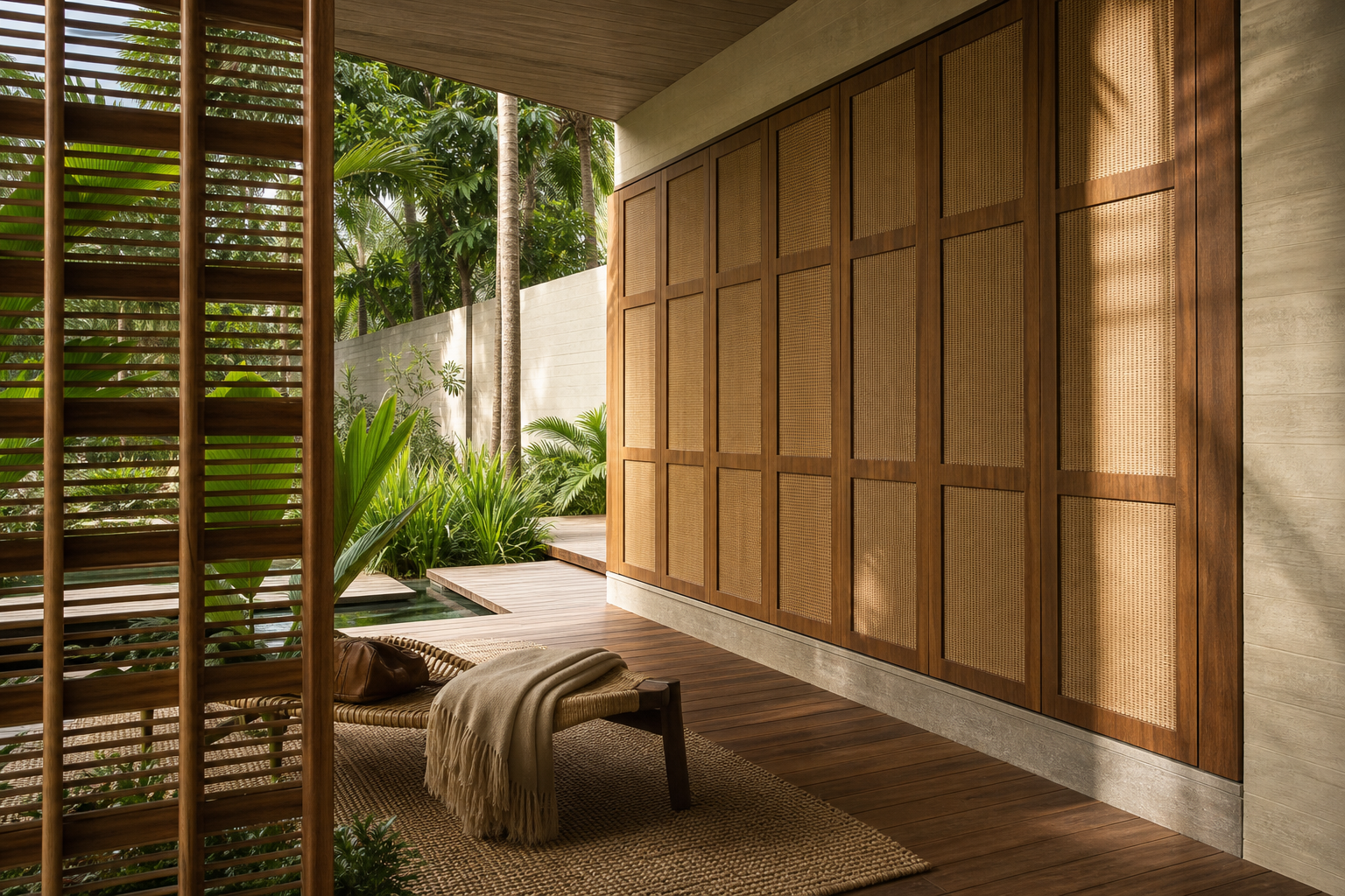 Fadior Voyage Cedar Shadow Dressing Passage — lifestyle setting with natural light and residential styling