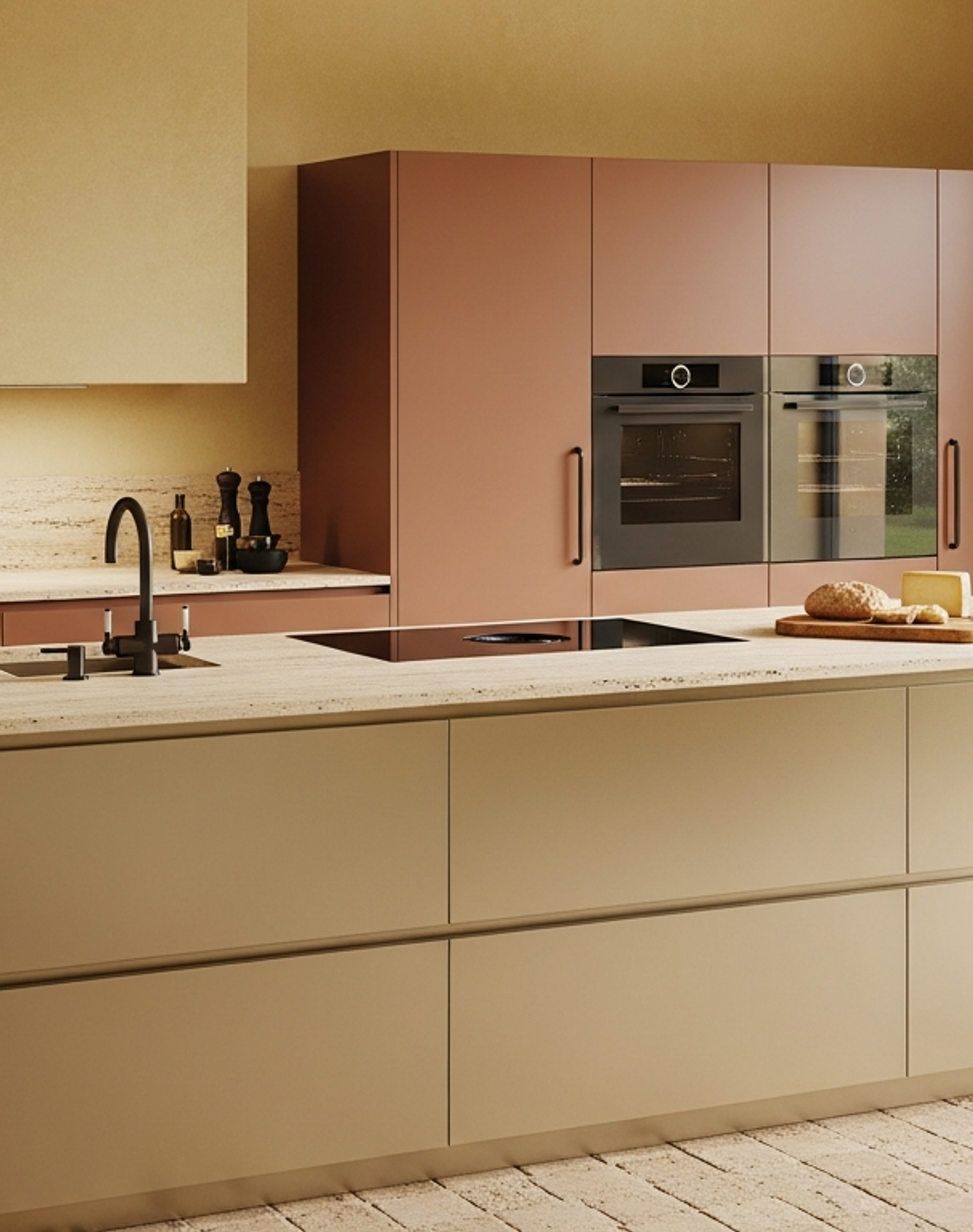 Fadior Solace Kitchen Suite — lifestyle setting with natural light and residential styling