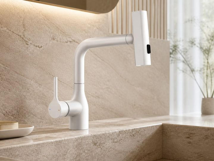 Basin styled in a FADIOR HOME interior setting