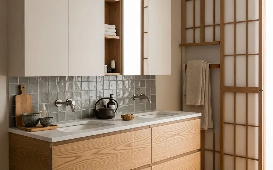 Singapore Family Villa — corrosion-conscious luxury — 304 stainless steel cabinetry installation by Fadior