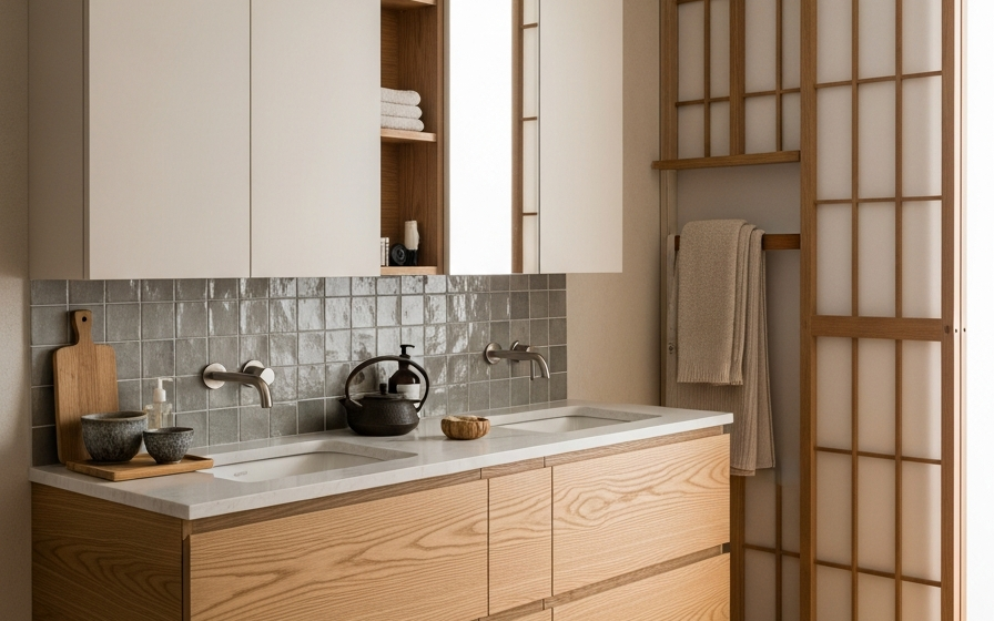 Singapore Family Villa — corrosion-conscious luxury — 304 stainless steel cabinetry installation by Fadior