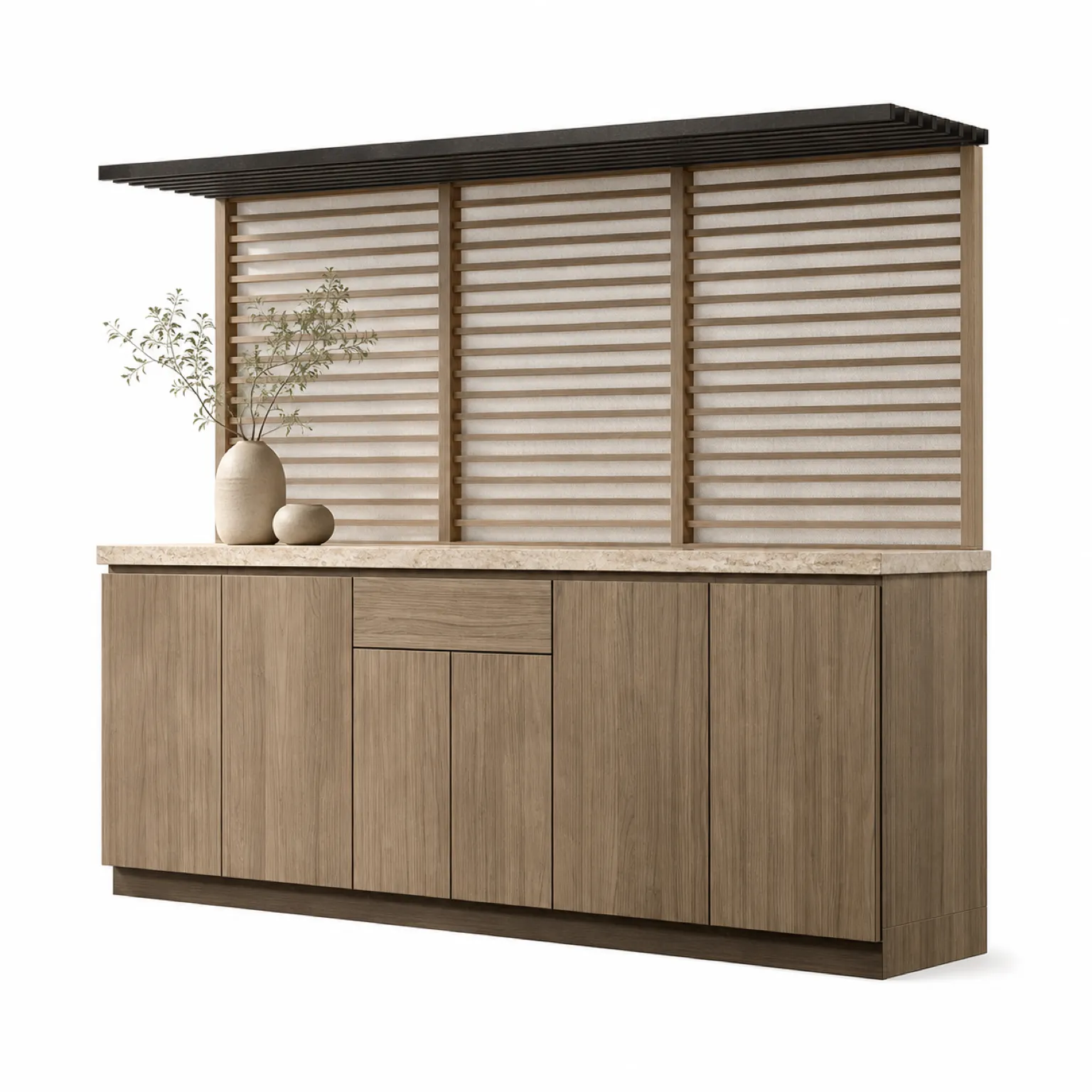 Suite de Balcón Soleil con Consola de Servicio Breeze Louver vista principal