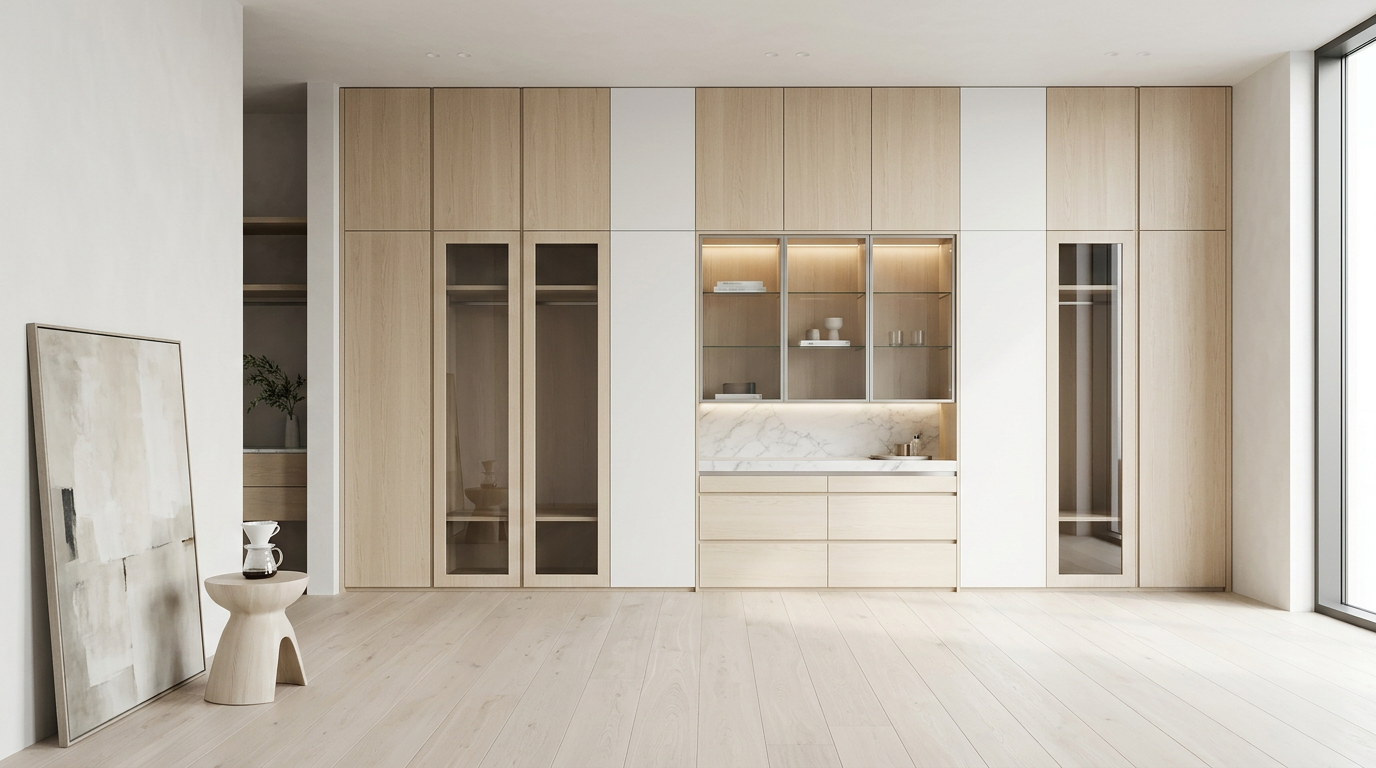Fadior Brera Wardrobe Suite — lifestyle setting with natural light and residential styling