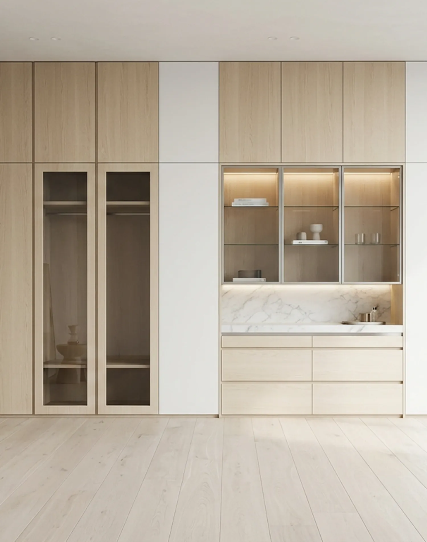 Suite de Armario Brera estudio de adaptación
