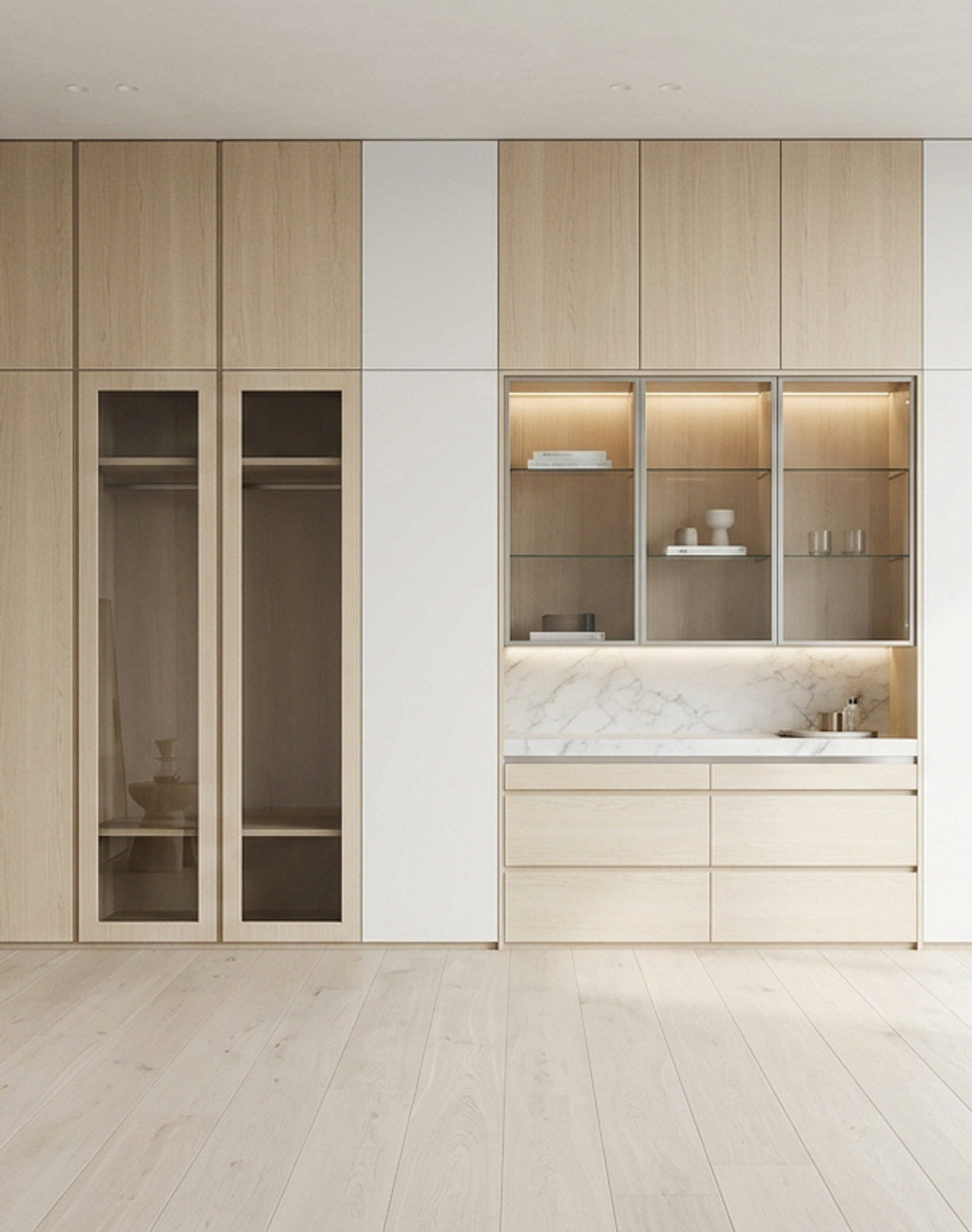 Fadior Brera Wardrobe Suite — lifestyle setting with natural light and residential styling