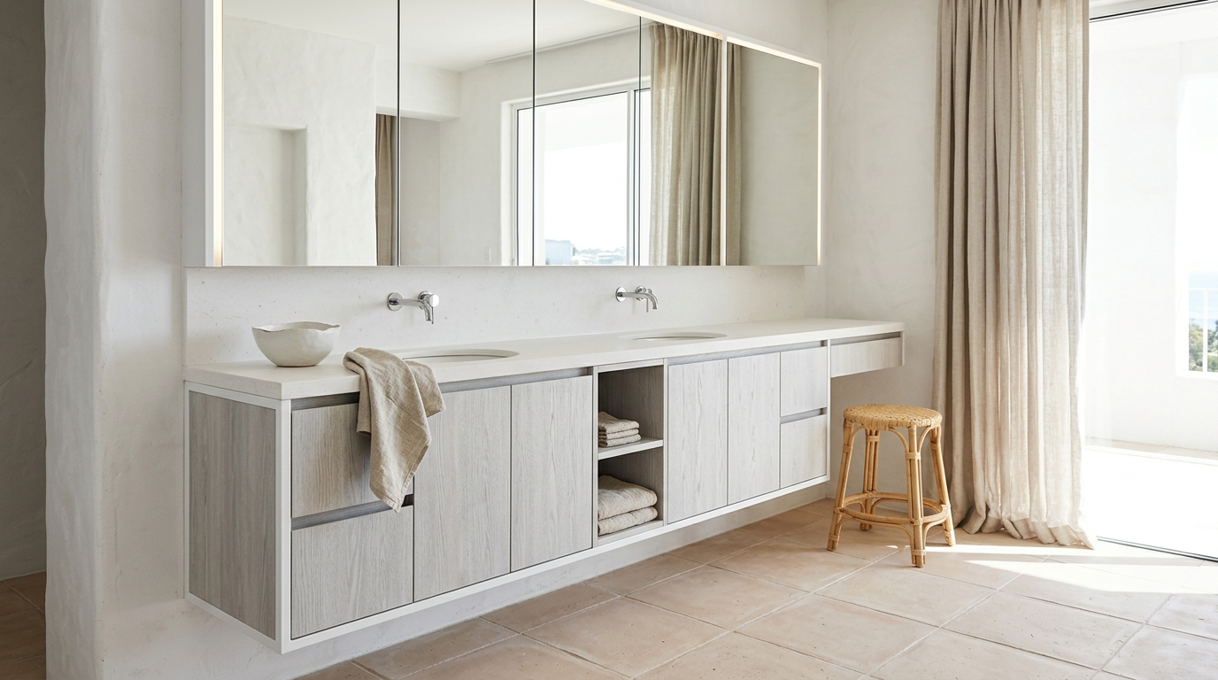 Acqua Bath and Vanity Suite lifestyle view