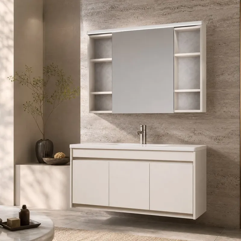 Top-Light Mirror-Cabinet Vanity 1000×485×500 mm