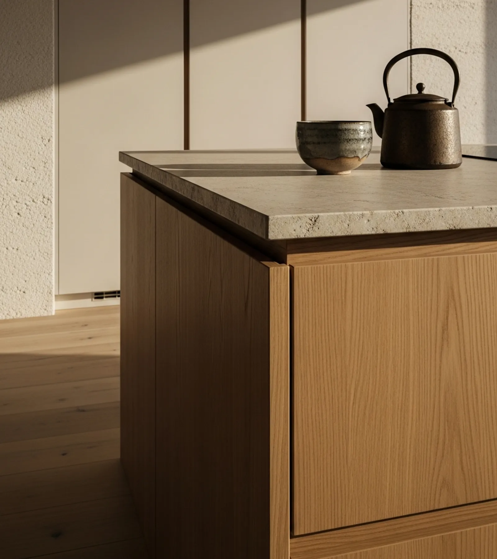 Suite de Cocina Terrena acabado y detalle