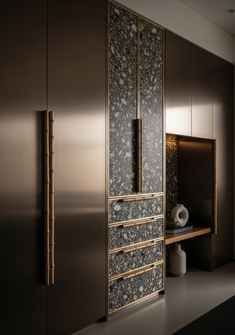 Fadior Taipei Xinyi Apartment — clever storage solution detail
