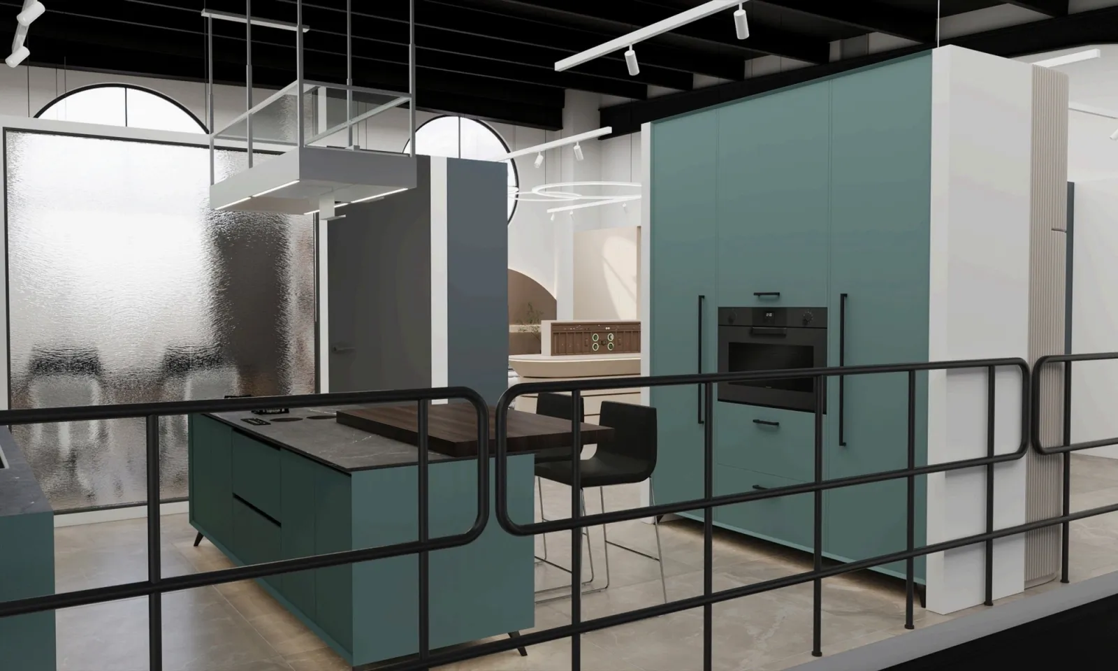 Interior residencial en Dubai con mobiliario por capas y estilo hospitality