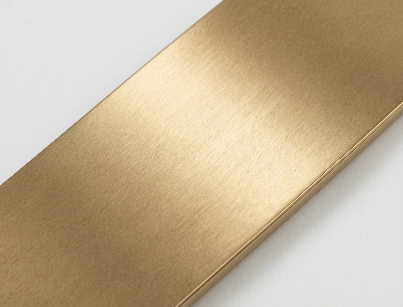 PVD Champagne Gold Finish in natural light — Fadior