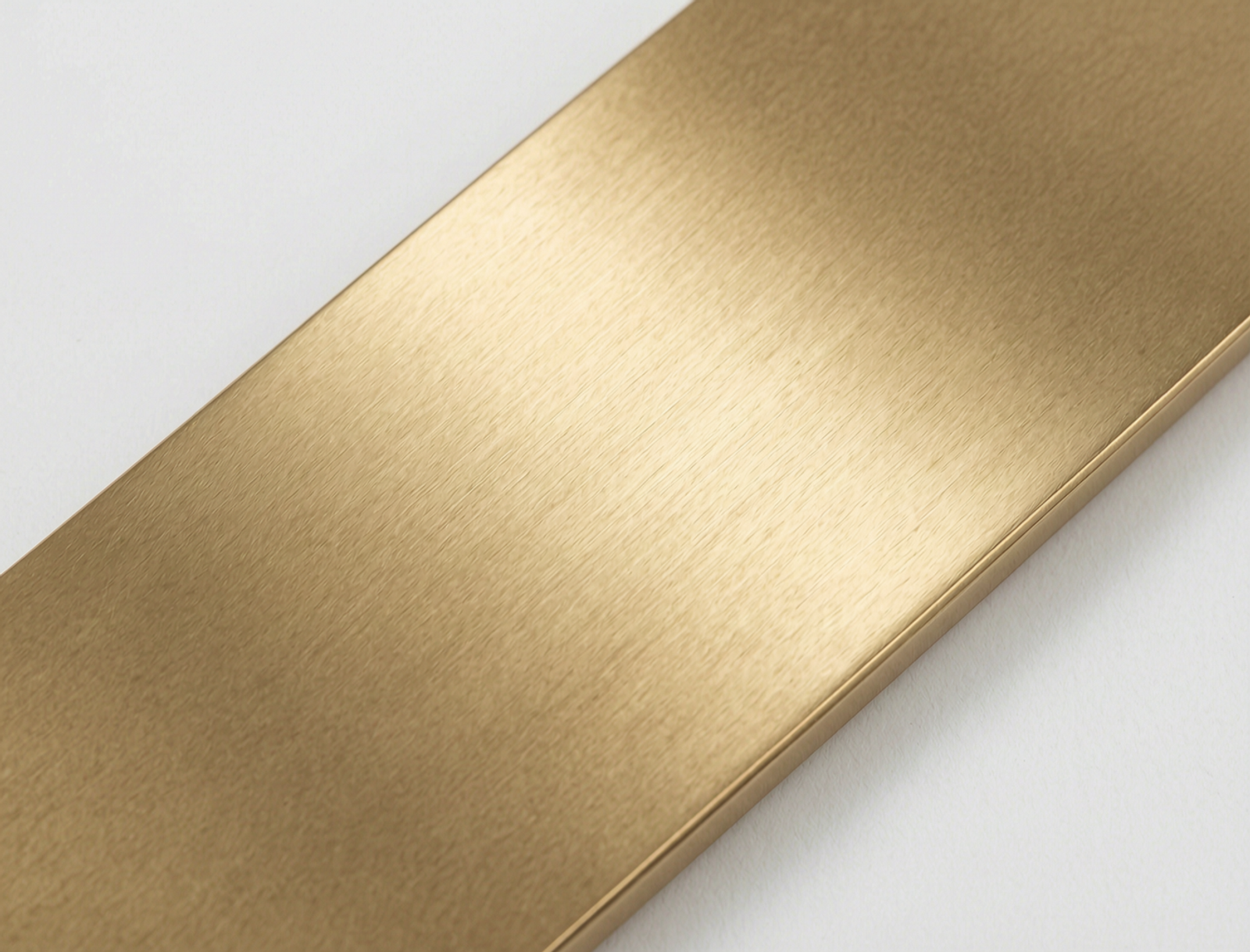 PVD Champagne Gold Finish in natural light — Fadior