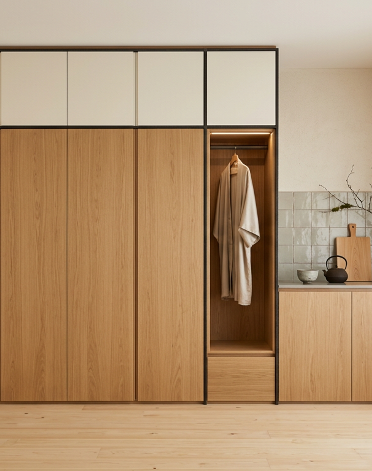 Fadior Radiance Wardrobe Suite — lifestyle setting with natural light and residential styling