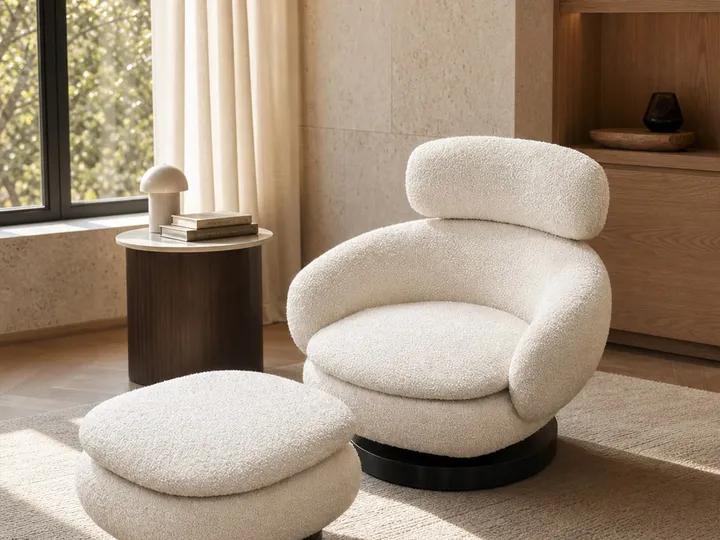 Sillón con Otomana 900×860×860 mm