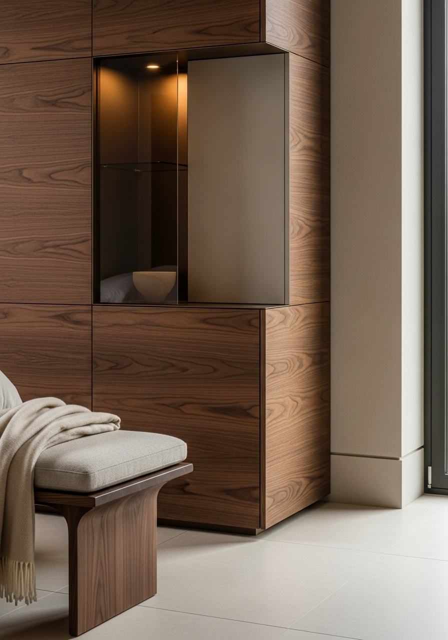 Atelier Bar Cabinet — detail view