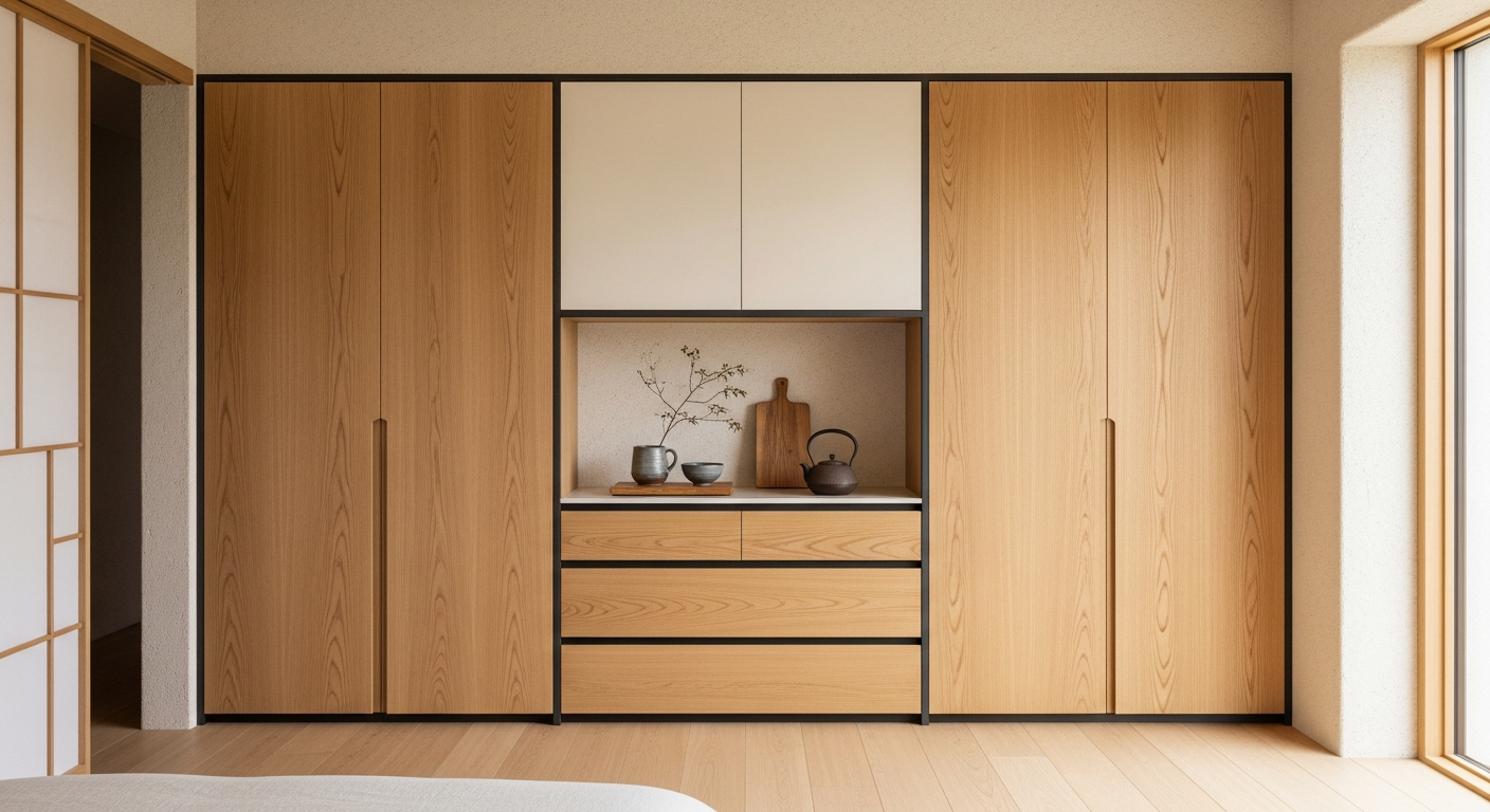 Fadior Resonance Wardrobe Suite — lifestyle setting with natural light and residential styling