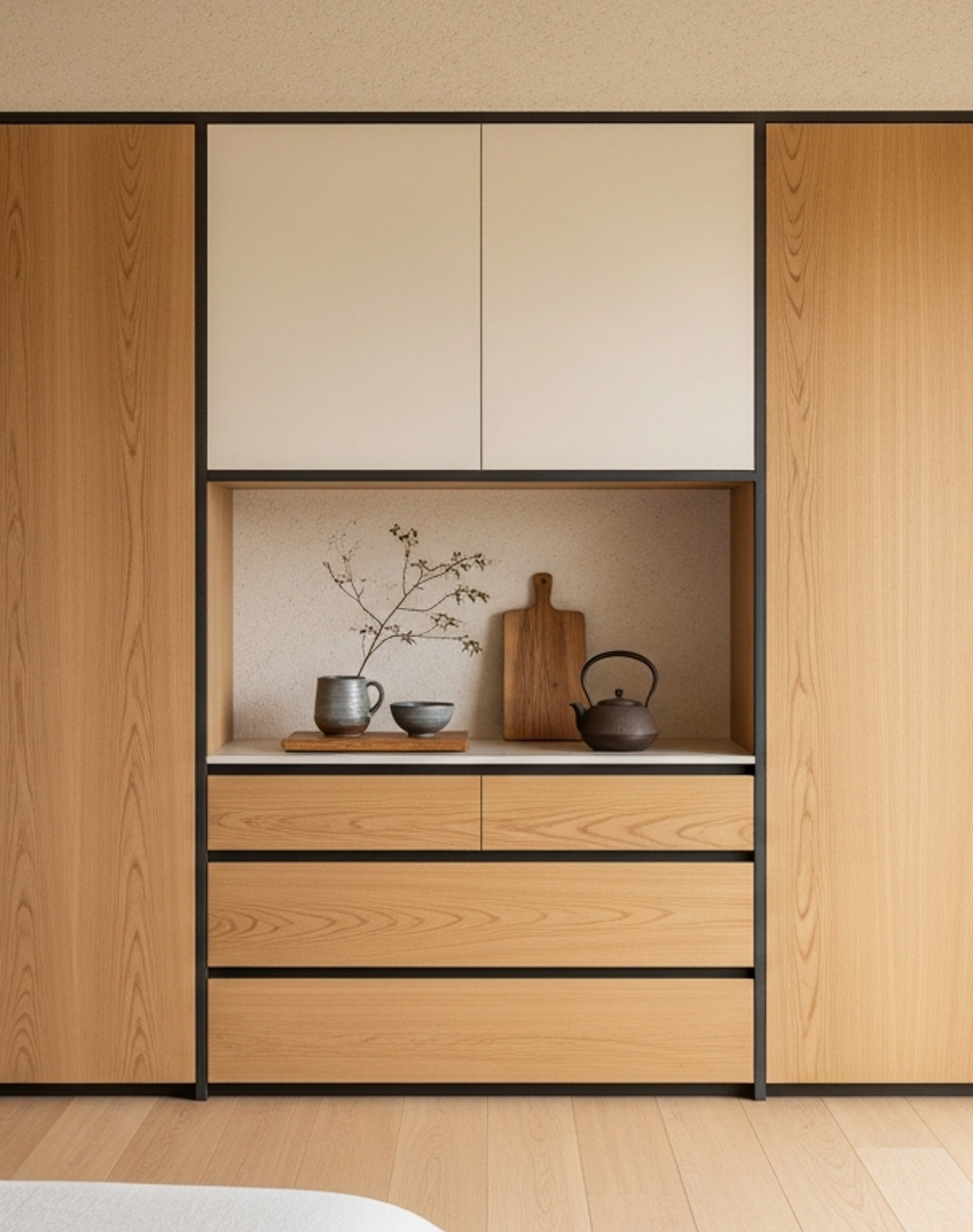 Fadior Resonance Wardrobe Suite — lifestyle setting with natural light and residential styling