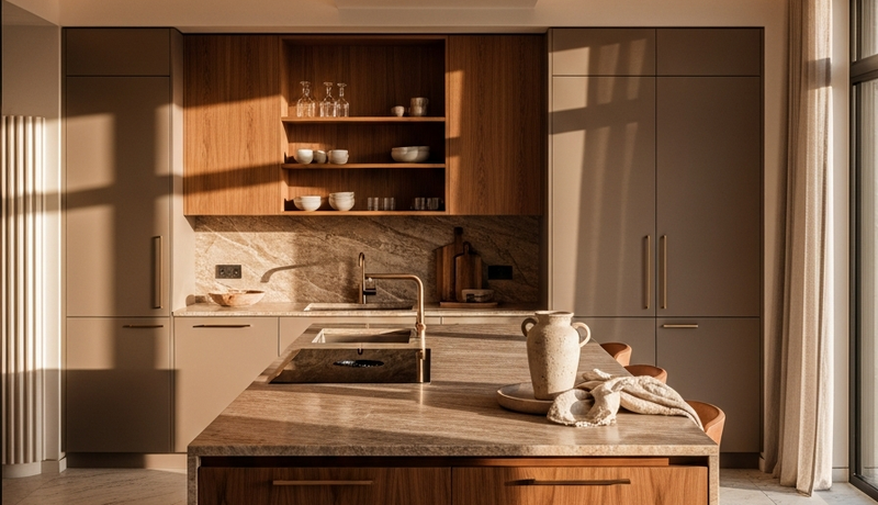 Luxury Kitchen Design Trends 2026: The Shift to Permanent Materials